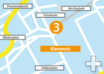 Your way to Dr. Schuster in Garmisch-Partenkirchen